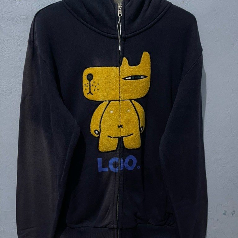 Hoodie Zipper NII Original Second