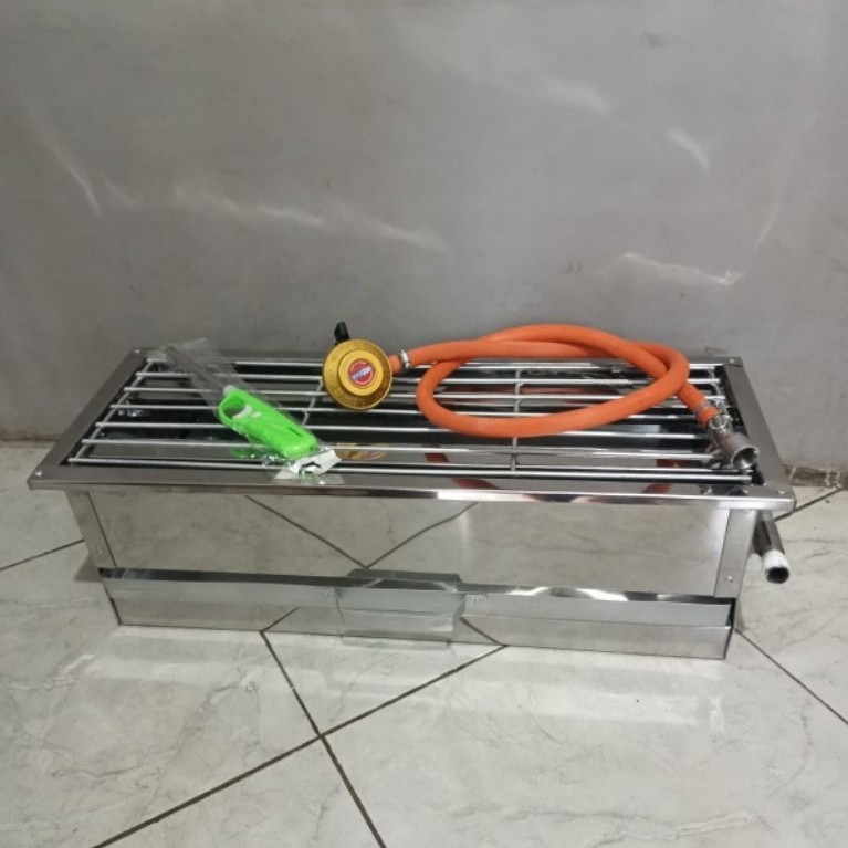 Panggangan Gas Tanpa Asap Bakaran Sate Ayam