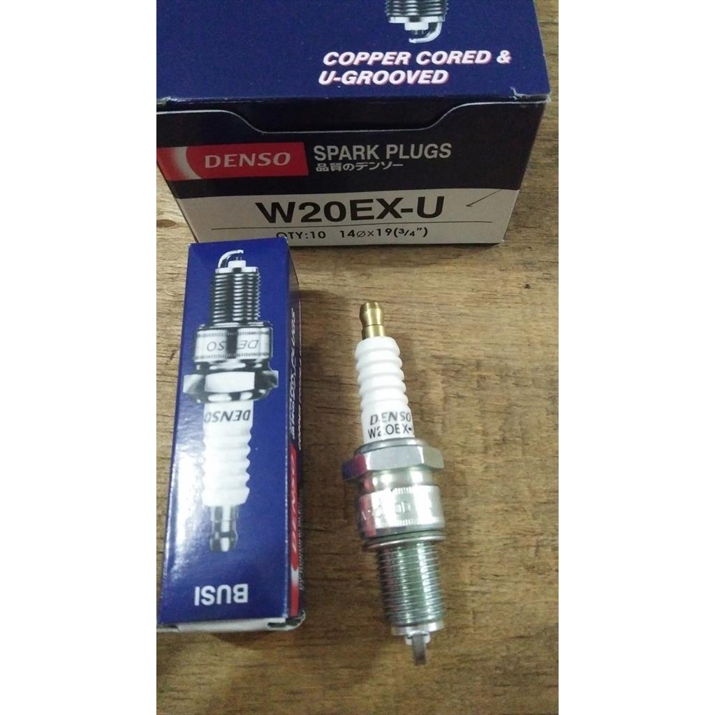 Busi Spark Plug Mobil Mitsubishi Colt T120SS 1.3 W20EX-U Denso Asli