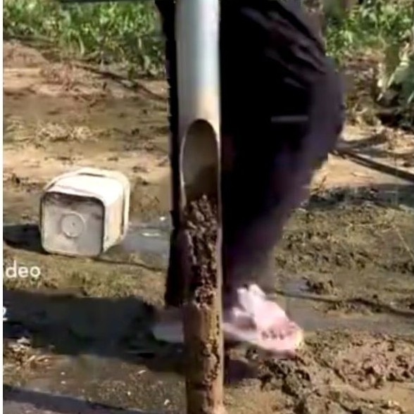 ALAT PEMBUAT LUBANG TANAH - ALAT PEMBUAT LUBANG TANAH MANUAL PRAKTIS SERBAGUNA - BOR TANGAN BIOPORI