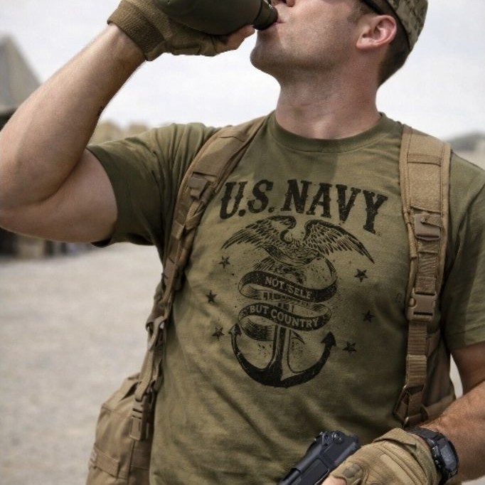 Kaos US ARMY T Shirt Military Design US NAVY ARTWORK