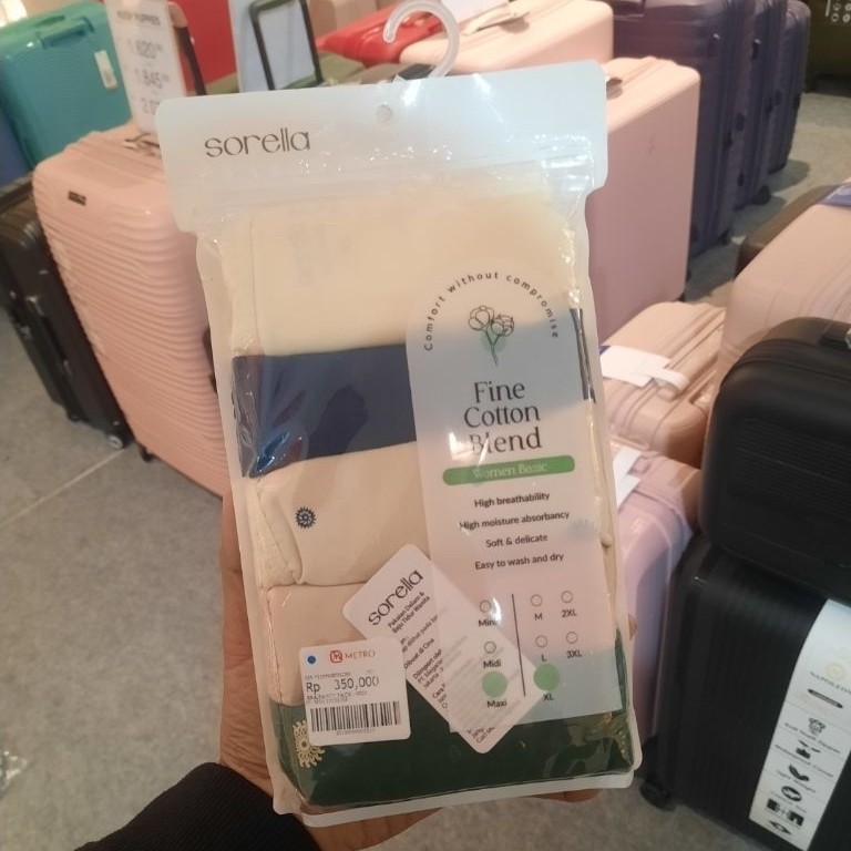 Celana Dalam Sorella Katun Maxi Pack isi 5 Pcs