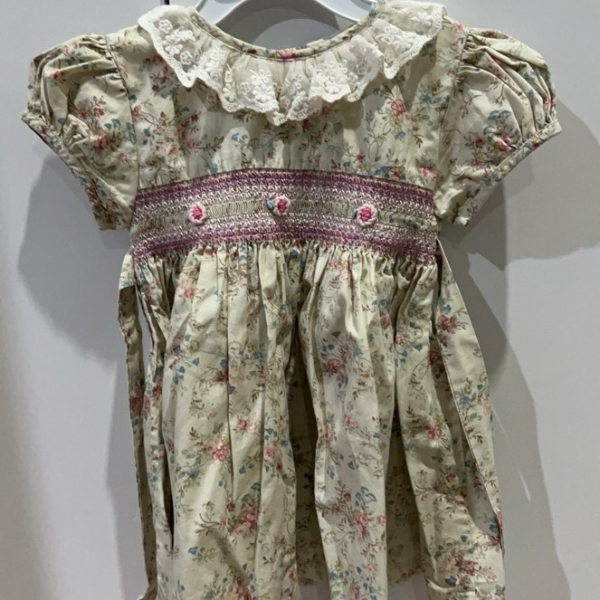 (preloved) floral dress Naluri for little ones