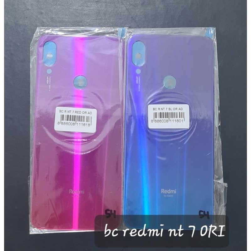 Backdoor Redmi Note 7 ORI Original Tutup Belakang HP Back Cover Battery Housing Redmi Note7 Kaca Bel