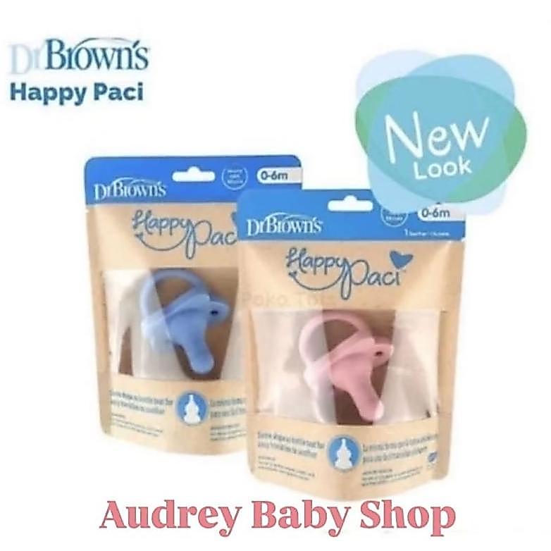 DR BROWNS Happy Paci Pacifier - Empeng Silicone