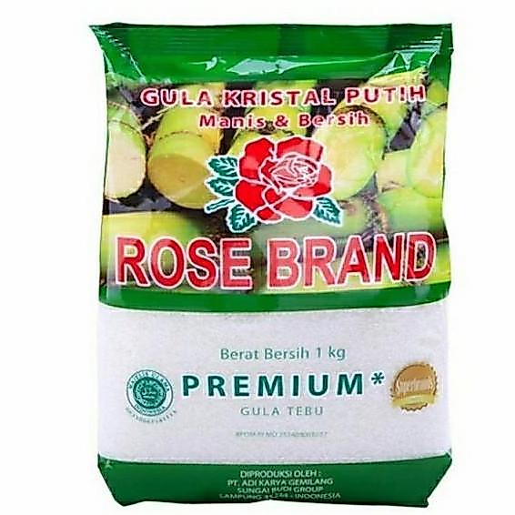 gula pasir rose brand 1kg / rose brand gula pasir