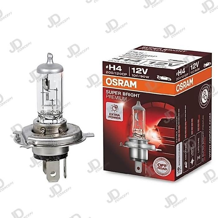Bohlam H4 100/90Watt. Osram Quality