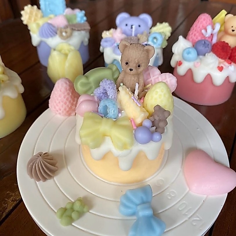 Custom Candle Cake