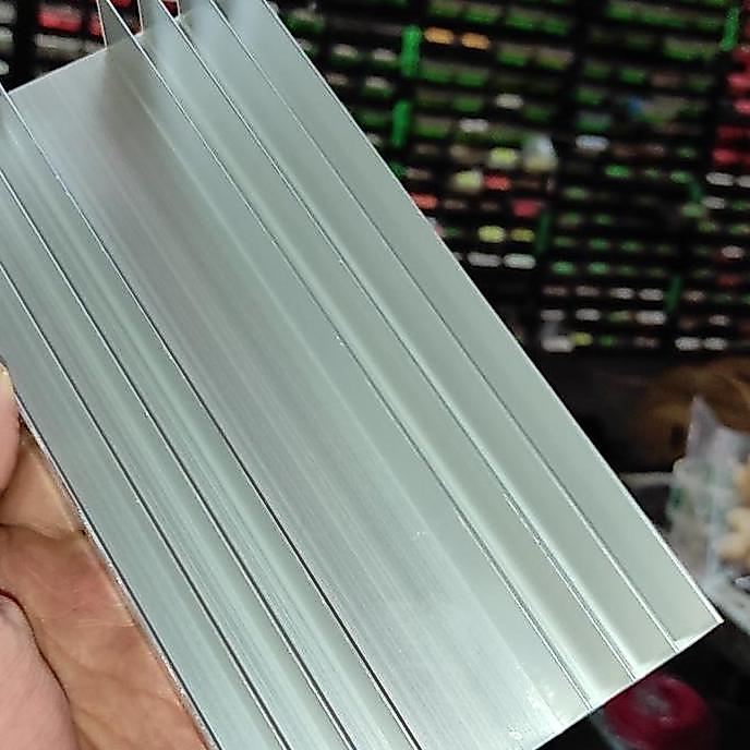 PENDINGIN POWER JENGKOL 4 SIRIP 10CM 20CM 30CM 40CM HEATSINK ALUMINIUM D'90