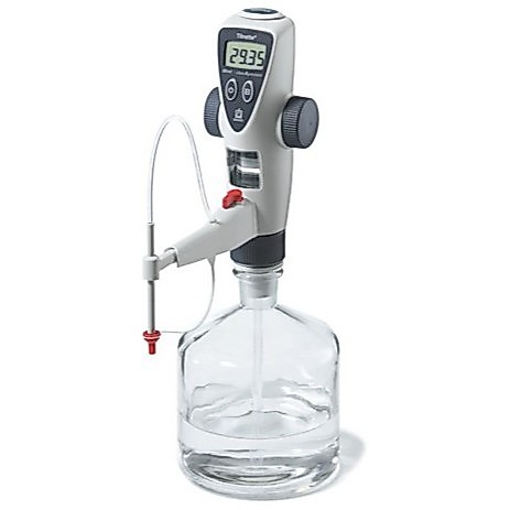 Burette Digital 50 ml Bottle-Top Buret BRAND Germany - TITRETTE 50 ml for Titrasi / Titration - Boto