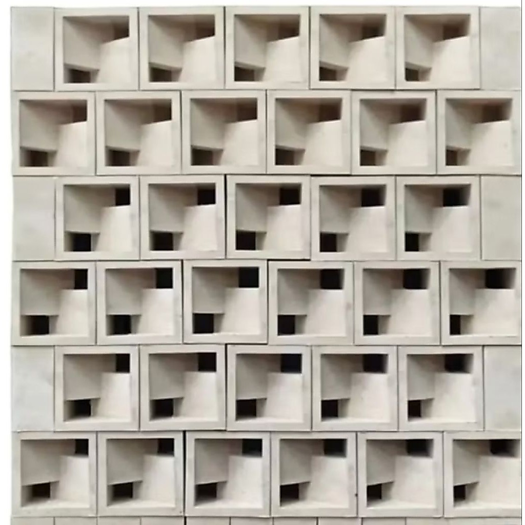 Roster beton minimalis/Roster beton modern/Roster motif/Roster beton estetik