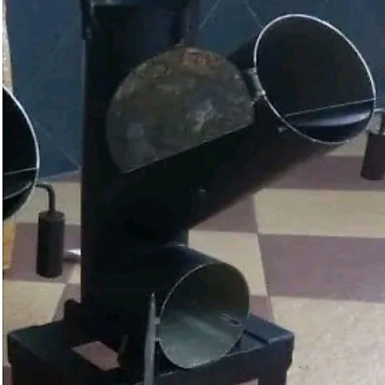 kompor kayu rocket stove tipe 3 + kaki