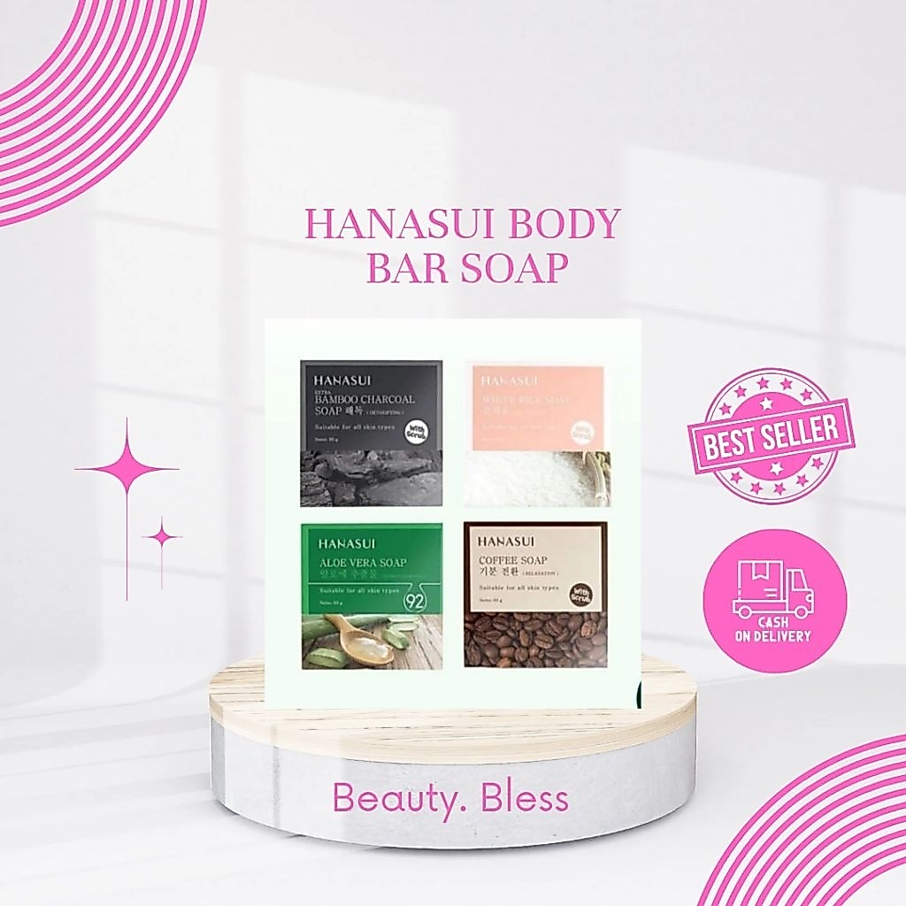 Hanasui Body Bar Soap - Sabun Batang | Man Corner