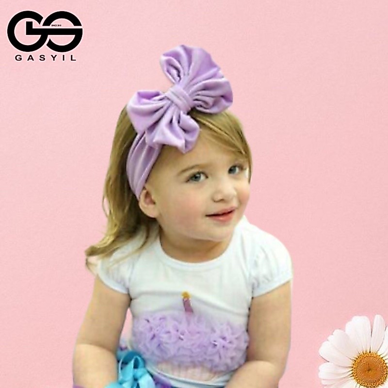 BANDANA ANAK PITA BESAR / bando bayi / headband baby / bando kain