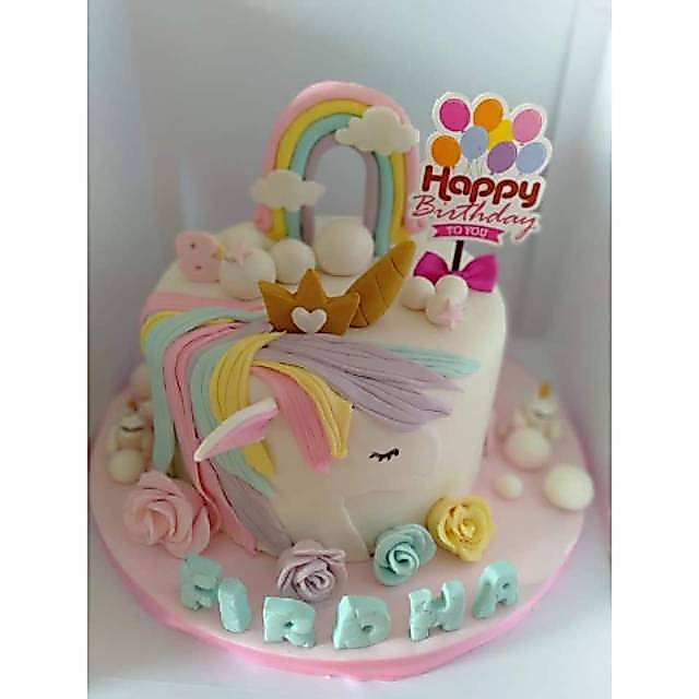 Kue Ulang Tahun Unicorn / Cake Ultah Unicorn