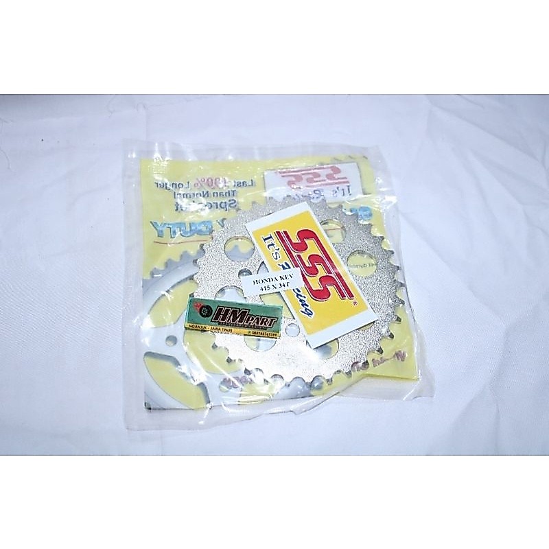 Gear belakang Sss 415 31 32 33 34 35 kev grand supra lama Win 100 legenda prima fit lama