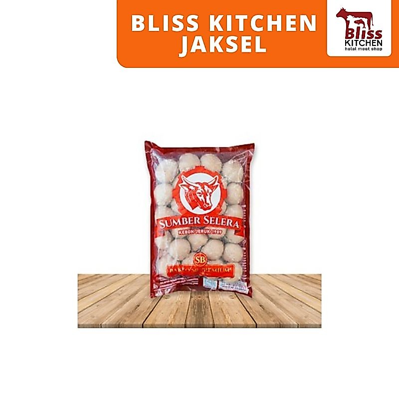 Bakso Sapi SB Premium Sumber Selera / Baso Sapi SB 25pcs 325gr