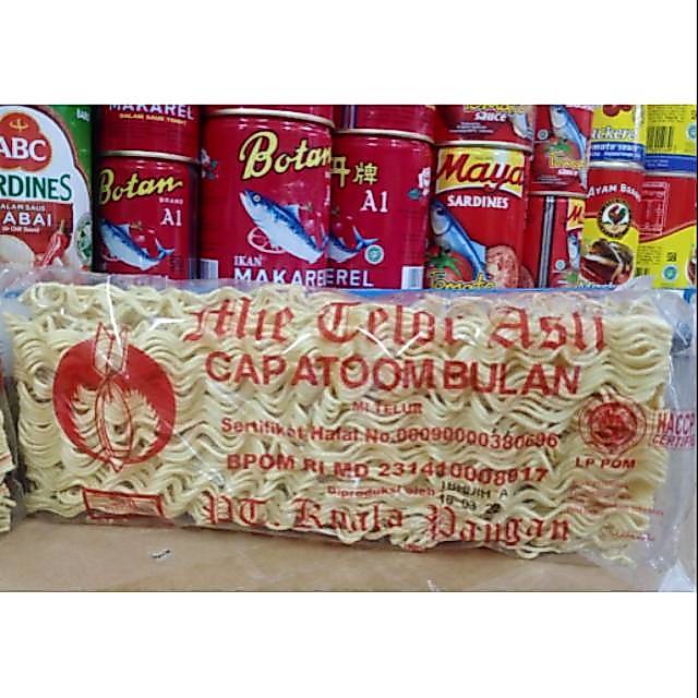 Mie telur asli / mie atom / mie telur cap atom/ mie telur cap atombulan