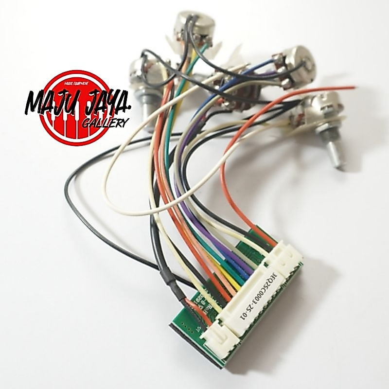 preamp pickup wiring set bass elektrik ibanez BEQ equalizer 3 band