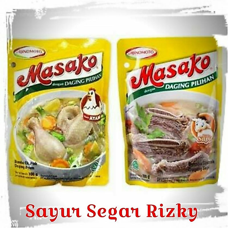 Masako Ayam..Masako Sapi