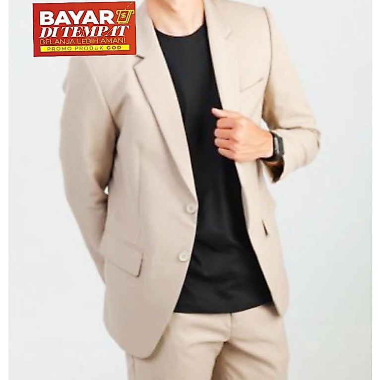 Jas Pria Cream / Jas full cream / Jas formal