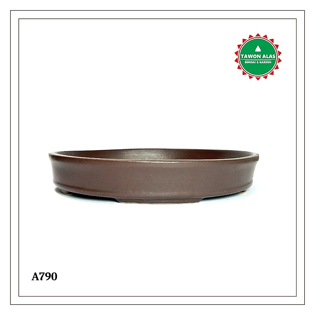 Pot Keramik Bonsai Oval Ceper
