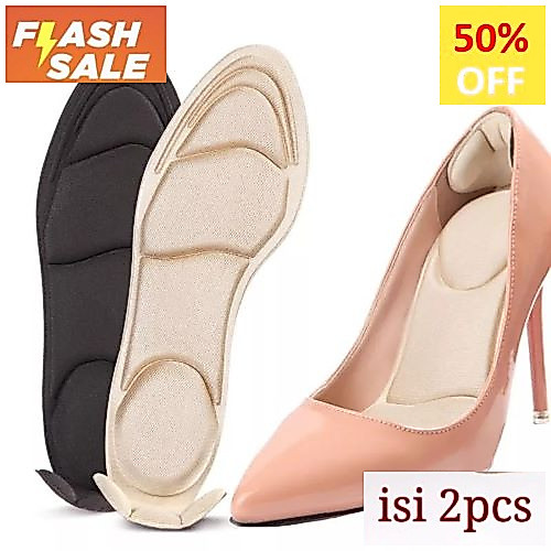 TJ Insole Sepatu T Shape Full Wanita Kebesaran Alas Sepatu Tumit Anti Lecet