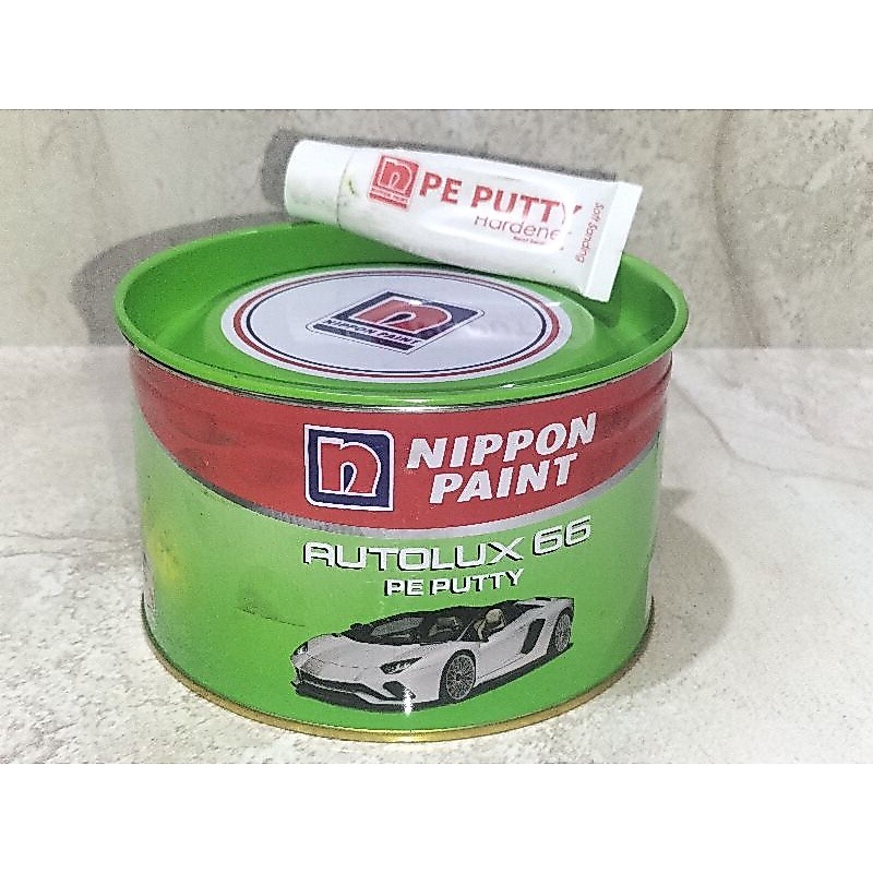 Dempul Mobil Besi Nippon AUTOLUX 66 PE PUTTY kemasan 1 kg Dempul Mobil Besi