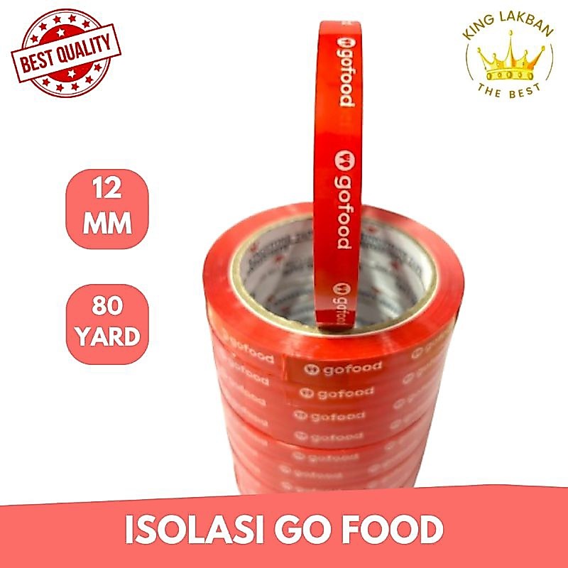 Isolasi Gofood Merah 12mm  Isolasi Gofood Merah Termurah