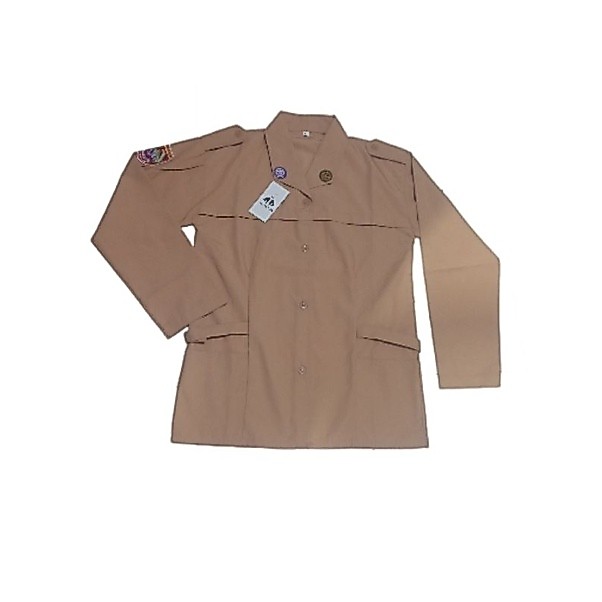 Seragam Sekolah Pramuka Putri Kantong Bawah/Baju Pramuka Perempuan SD/SMP/MTS