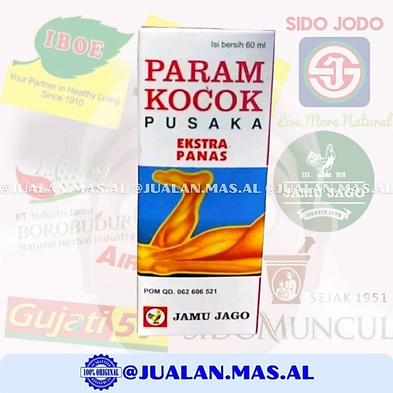 JAGO - PARAM KOCOK / PAREM KOCOK KUNING & MERAH EKSTRA PANAS