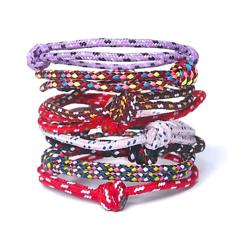Gelang tali perusik / handycraft prusik / gelang tangan etnik
