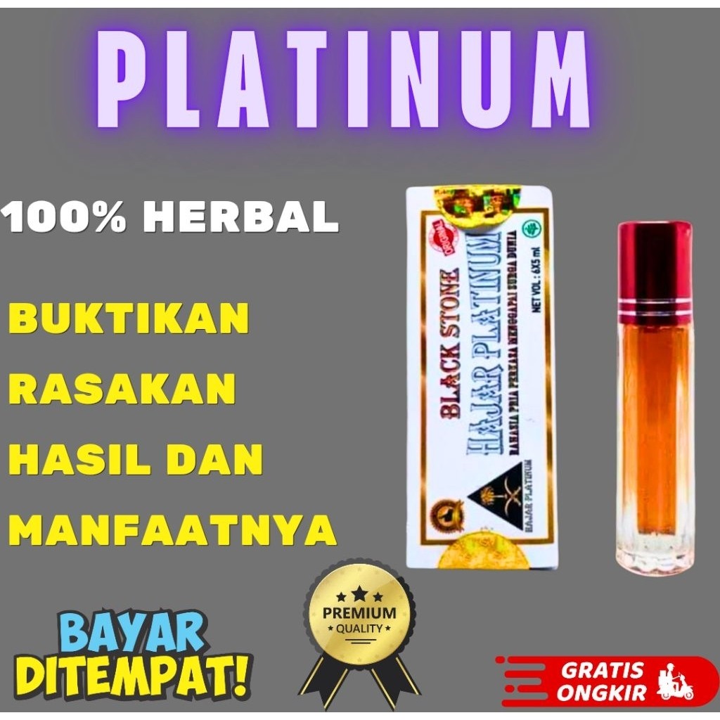 SEMUA VARIAN UKURAN DAN OLES REDYY YAA !!! hajar platinum oles asli herbal 100% original kuat tahan 