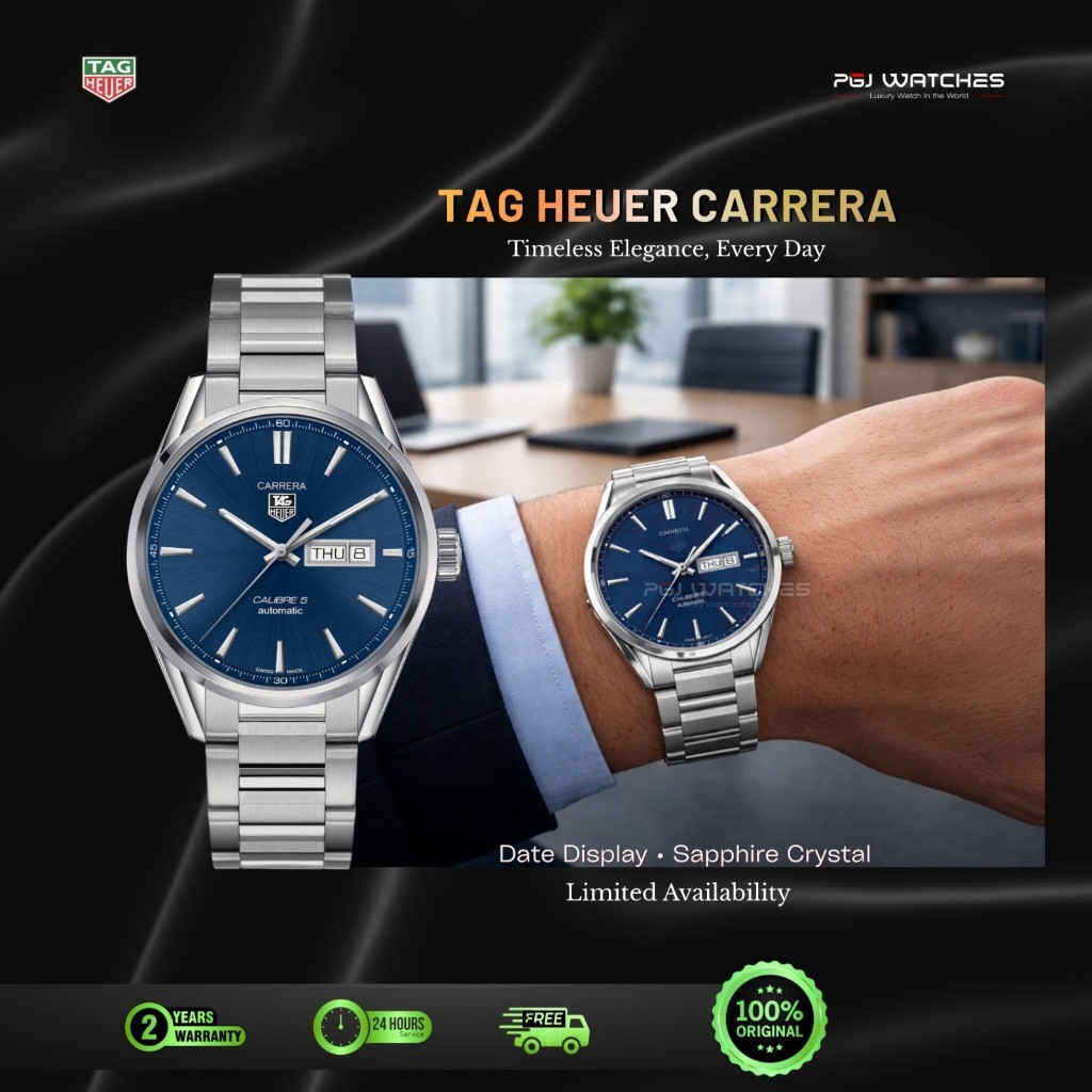 TAG HEUER Carrera Dial Blue Automatic 41mm - WAR201E.BA0723