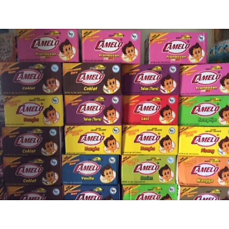 BIGSALE ES CAMELO 240PCS / 24 RENCENG BEBAS PILIH RASA ES CAMELO BUBUK ES CAMELO NO