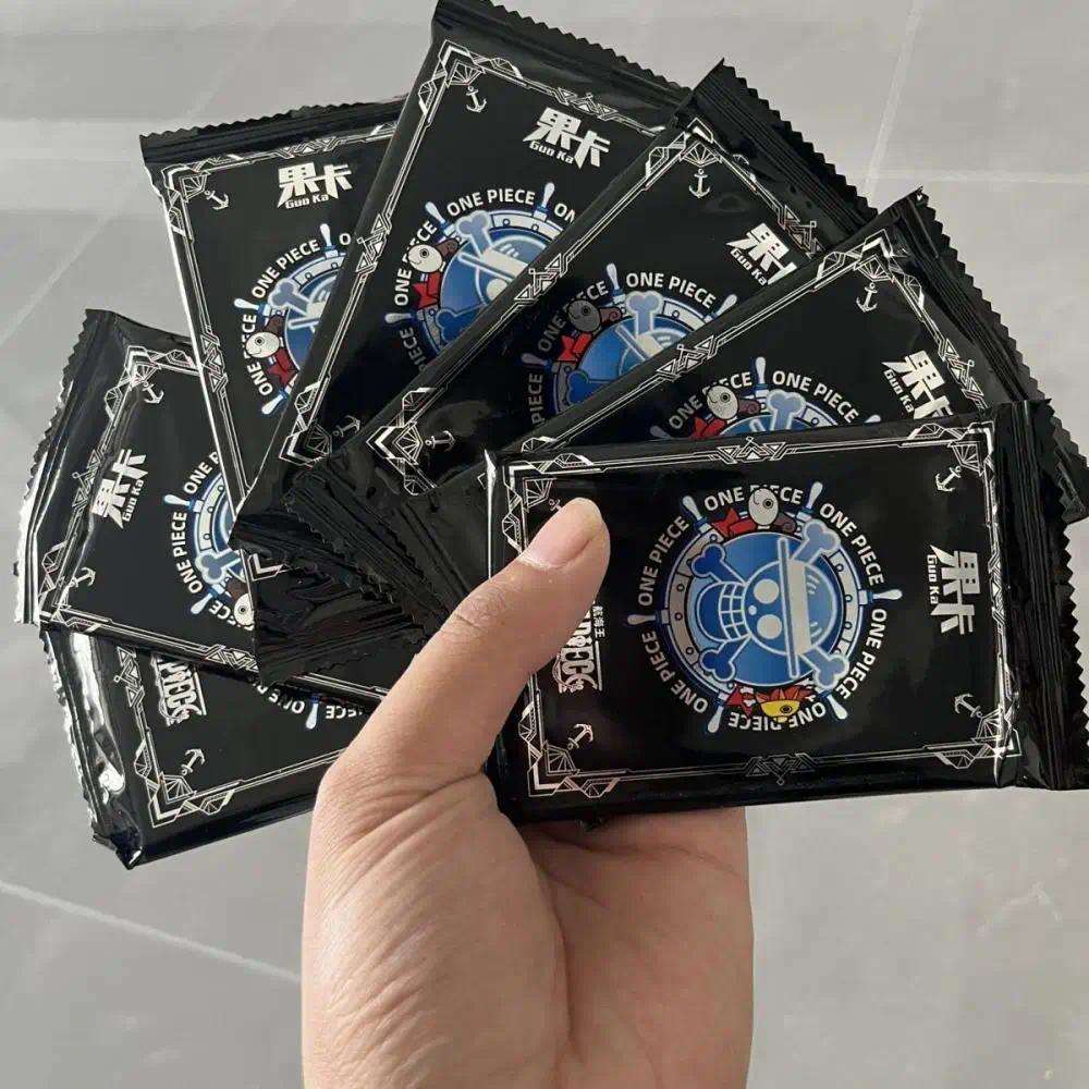 Koleksi One Piece Kartu Langka Kotak Booster Pack Anime Luffy Zoro Chopper TCG Game Kartu Koleksi Ac