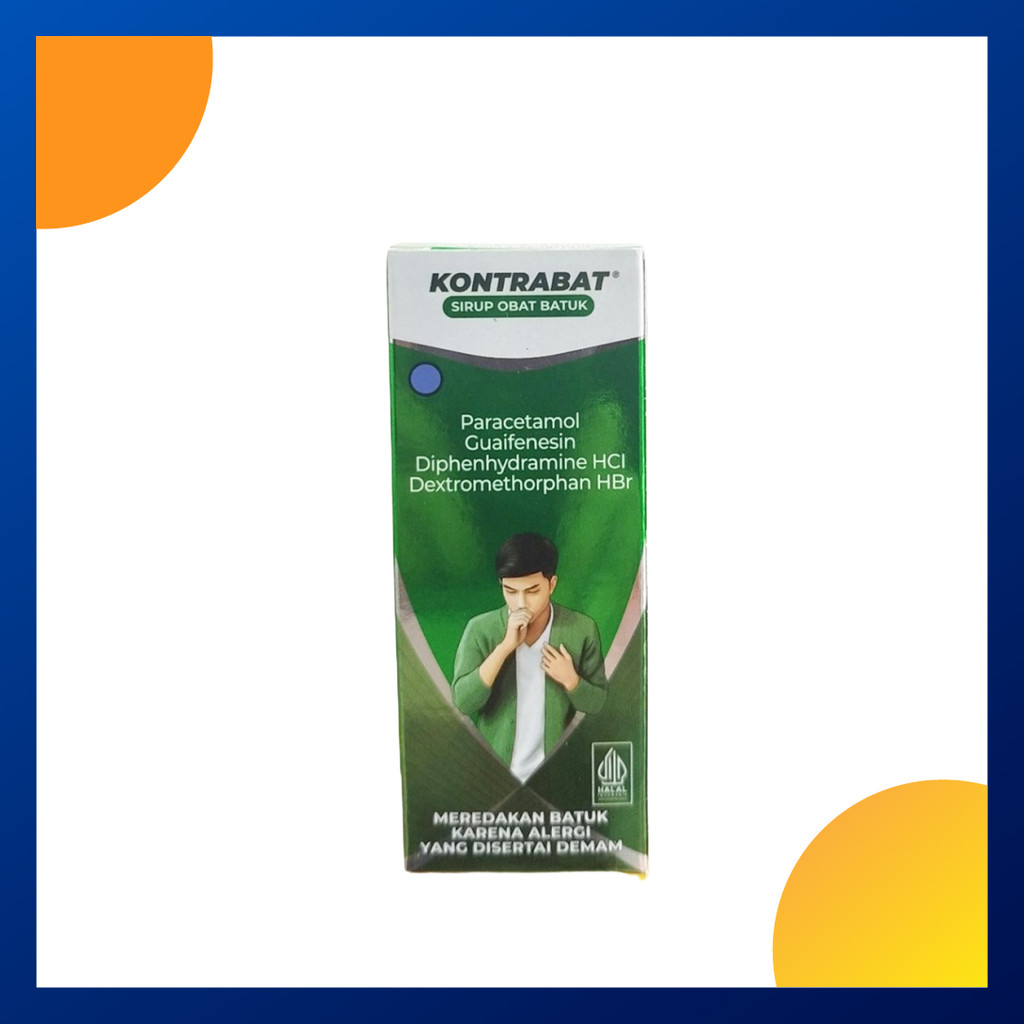 KONTRABAT SIRUP 1 BOTOL @ 60 ML