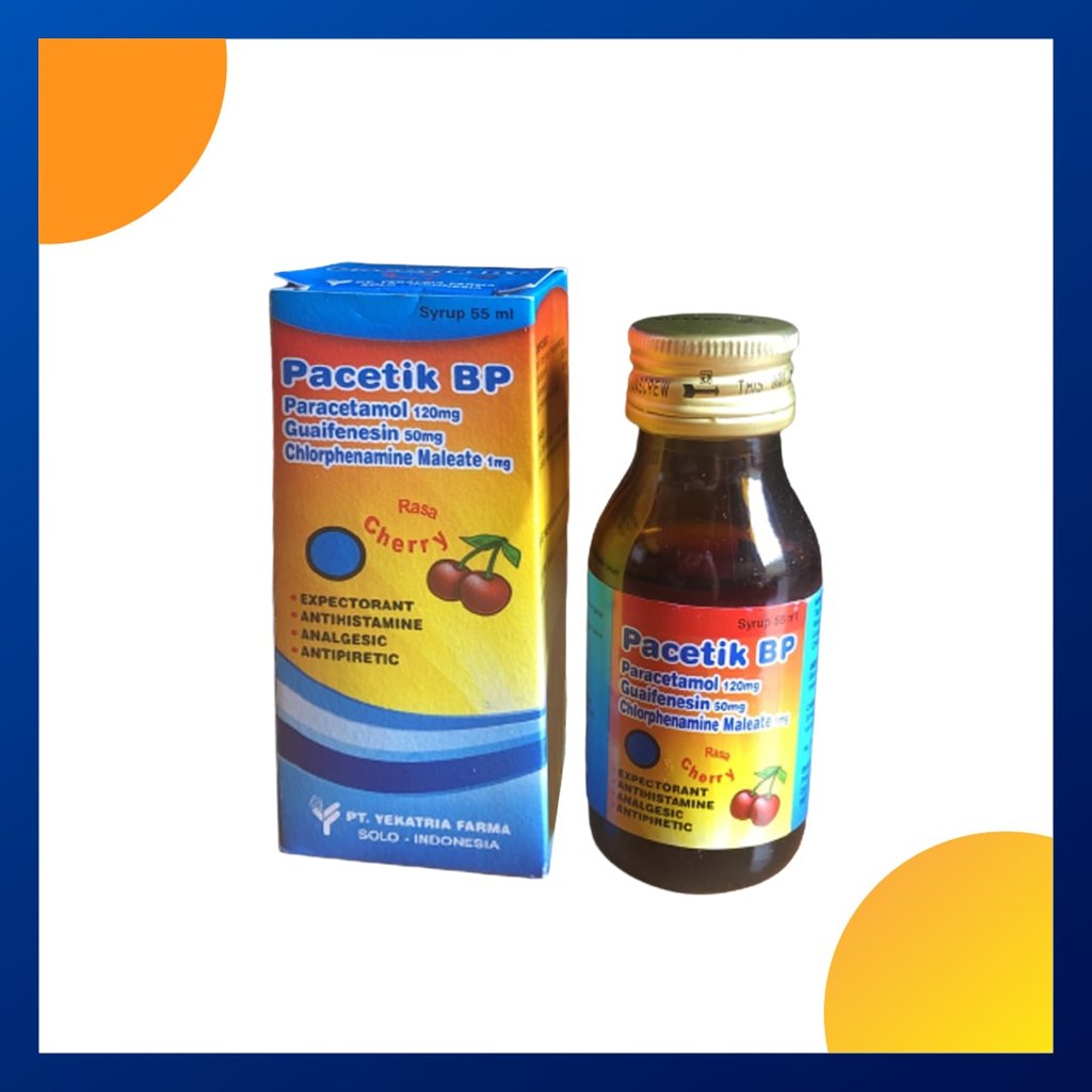 PACETIK BP SIRUP 1 BOTOL @ 55 ML