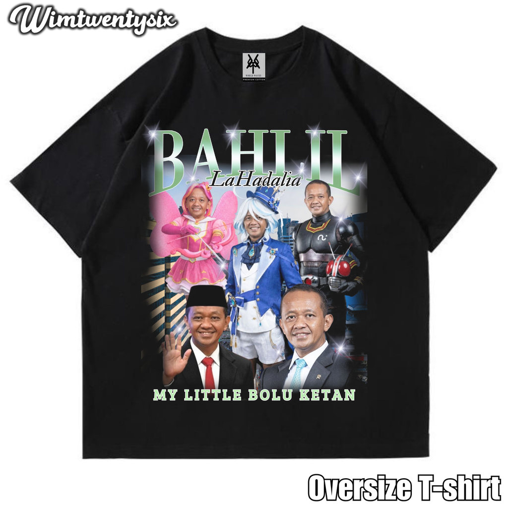 KAOS OVERSIZE | VINTAGE | T-SHIRT OVERSIZE | BAHLIL LAHADALIA