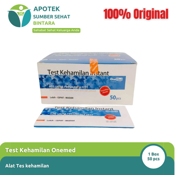 [1Box] Alat Test Kehamilan Onemed | Test pack onemed - Akurat dan Praktis