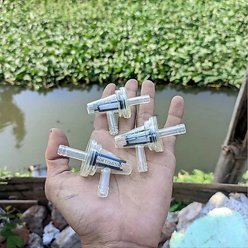 Filter Bensin Transparan Tipe L Universal Motor