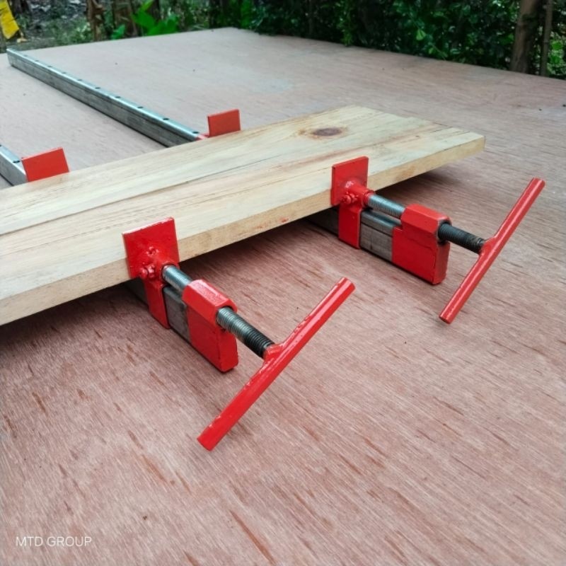 NIWASUMA klem hollow ,pres kayu, klem kayu 120 cm dan 100 cm 4x2