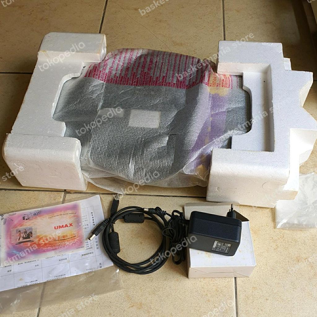 scanner umax astra 6850 belum pernah digunakan