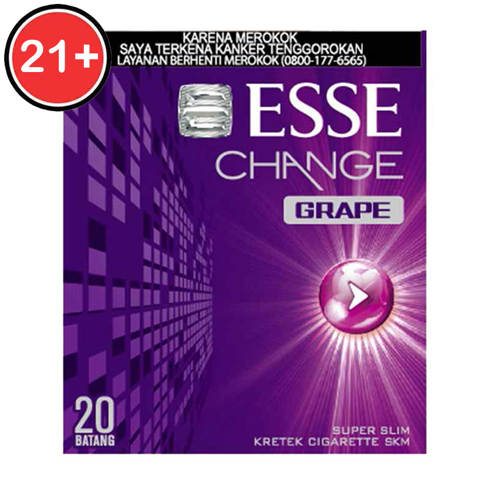 ESSE CHANGE ROKOK FILTER GRAPE 20'S