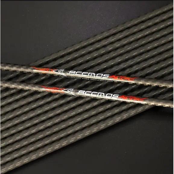 ACCMOS 3K Carbon Arrow Shafts ID6.2mm 33inch spine 200 250 300 350 400 500 Archery DIY  Shooting