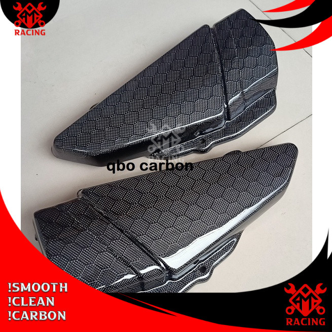 CARBON KEVLAR - BOK AKI TUTUP AKI RX KING CARBON KEVLAR