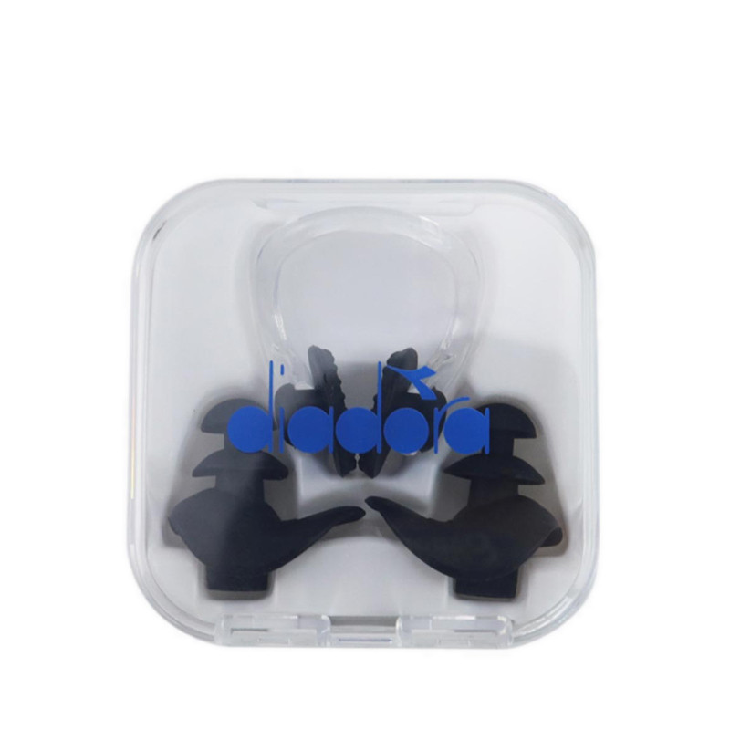 Diadora Set Nose Clip And Ear Plug Unisex - Black