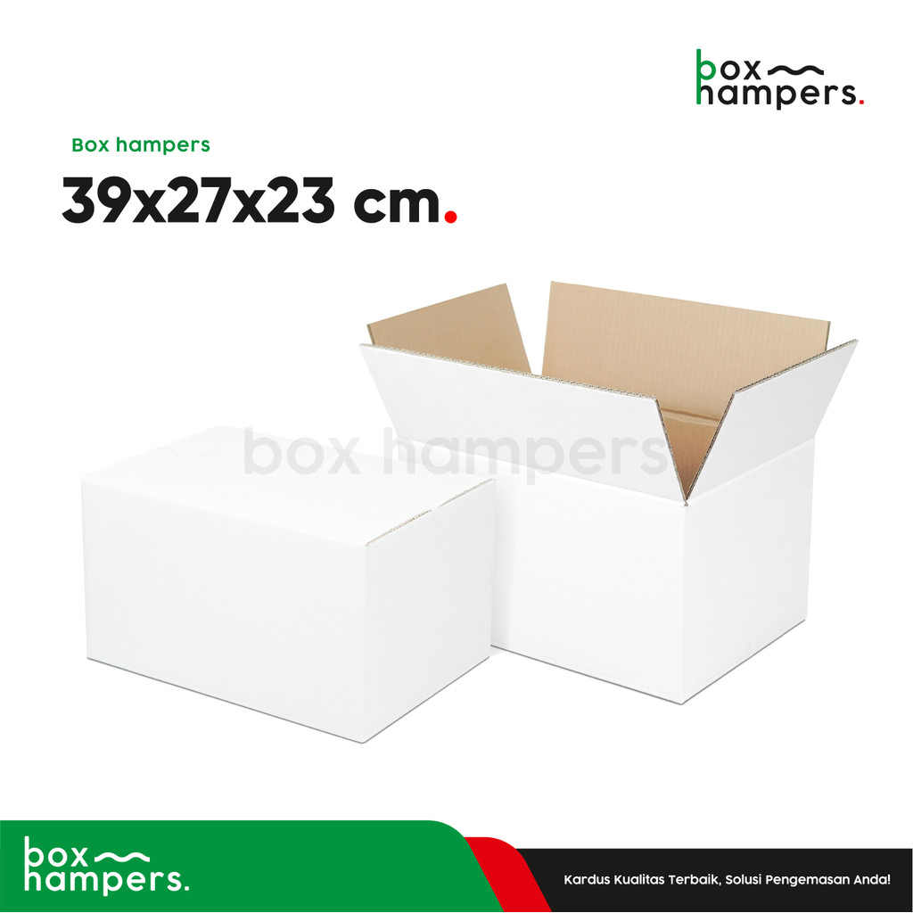 Box 39X27X23 (BROMO) Kardus/Karton/Kemasan/Packaging/Normal/Doublewall/Tinggi10/Tinggi23
