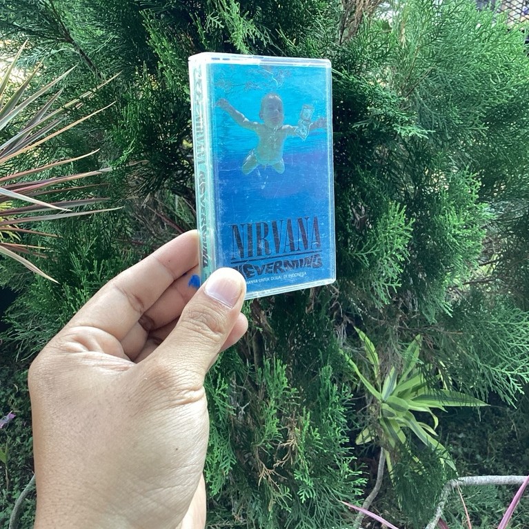 kaset pita nirvana nevermind musica