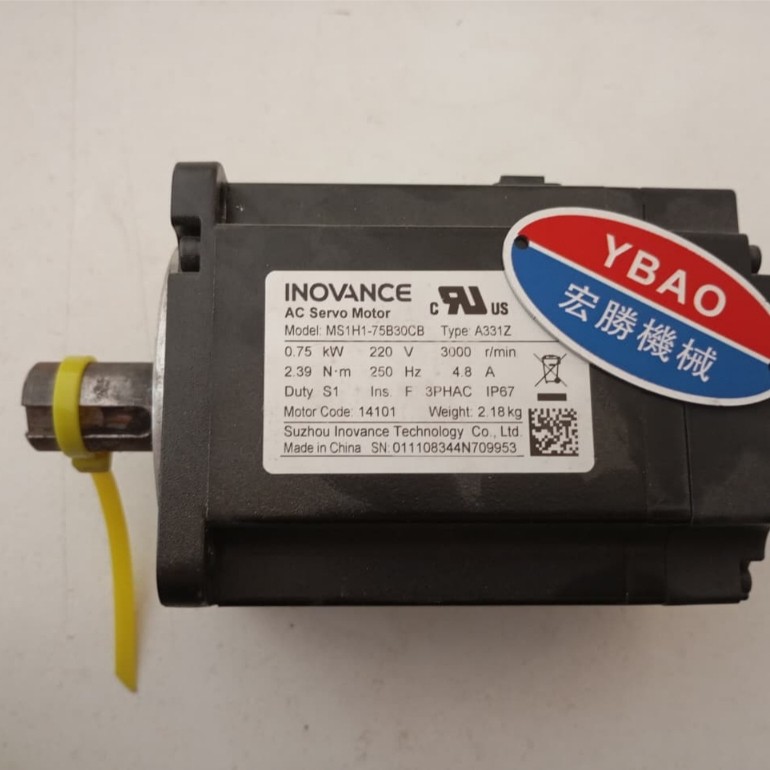 Dinamo Servo Motor Mesin Jahit Industri YBAO / INOVANCE AC Servo Motor